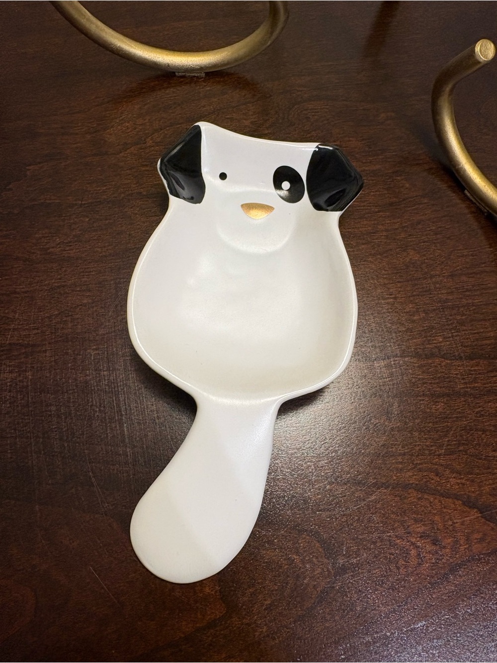 Dog Ceramic Kitchen Canister, Spoon Rest, and Salt/Pepper Shakers Set - Picture 6 of 10